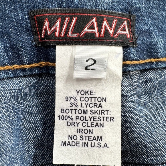 Milana Skirt Womens 2 Tiered Mixed Print Cottegecore Jean Prairie Boho‎ - Picture 9 of 12